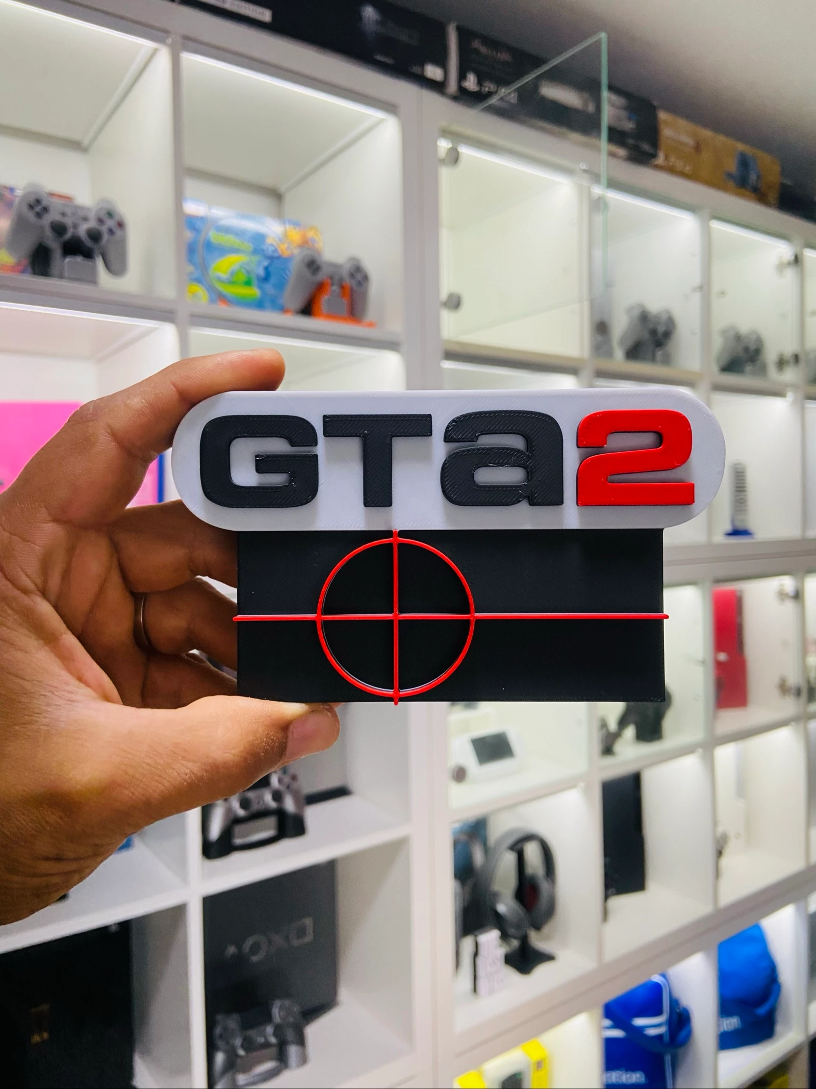 GTA 2 - Placa Decorativa de Mesa